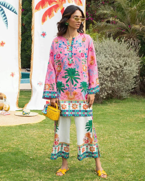 Alani - Lawn Suit Stiched Pret'24 by Nia Mia