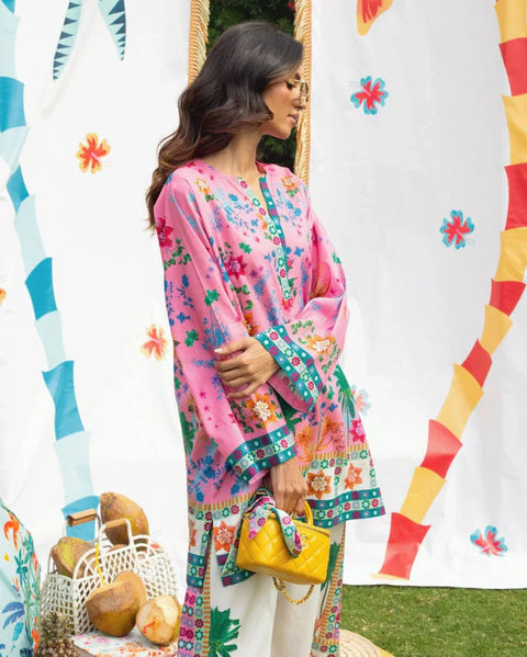 Alani - Lawn Suit Stiched Pret'24 by Nia Mia