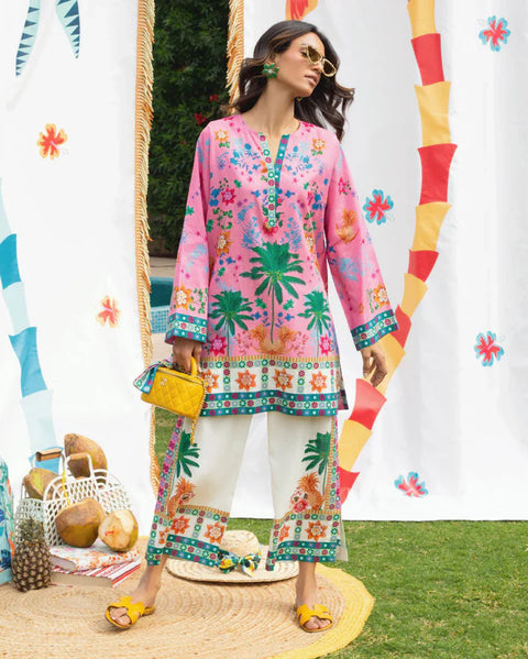 Alani - Lawn Suit Stiched Pret'24 by Nia Mia